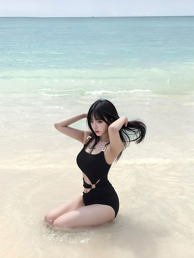 Women'S Fashion Suit - ชุดว่ายน้ำวันพีซแบบเซ็กซี่เว้าหลัง ดีไซน์เก๋ไก๋สำหรับผู้หญิง แฟชั่นปี 2026 เหมาะสำหรับวันหยุดพักผ่อนที่ชายหาด สปา
