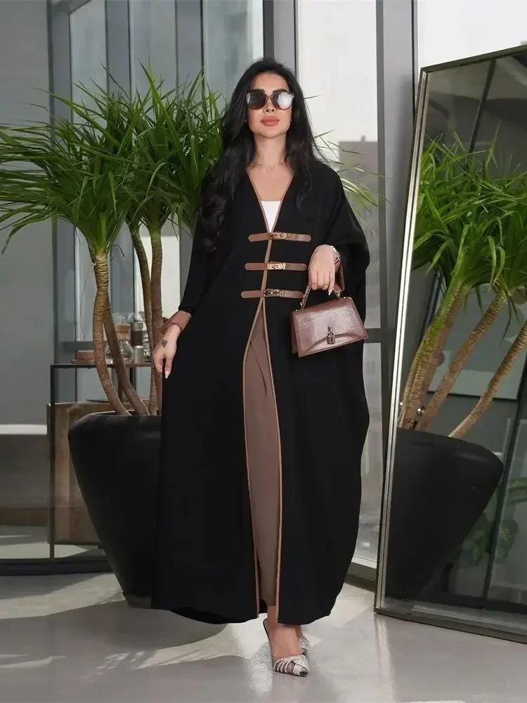 Turkey Women Fashion - Ramadan Kimono Abaya ดูไบตุรกีมุสลิมอิสลามซาอุดีอาระเบีย Kebaya Robe