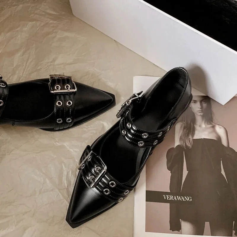 Women'S Fashion Sandals - รองเท้าผู้หญิง Designer Luxury Low Heel ปั๊มแฟชั่นสุภาพสตรีรองเท้า