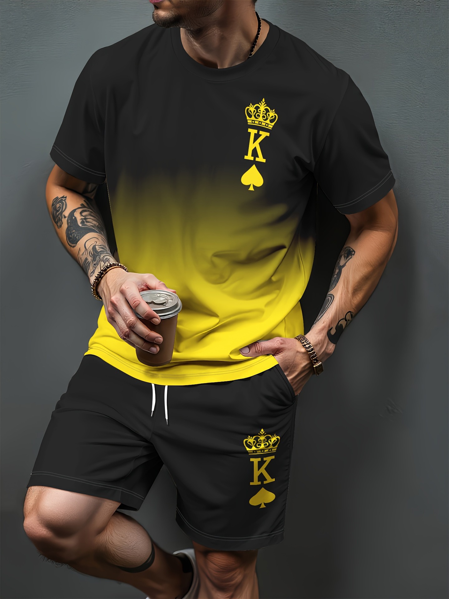 ชุดวอร์มพิมพ์ลายตัวอักษรไล่เฉด - Women And Men Fashion บทวิจารณ์และราคา