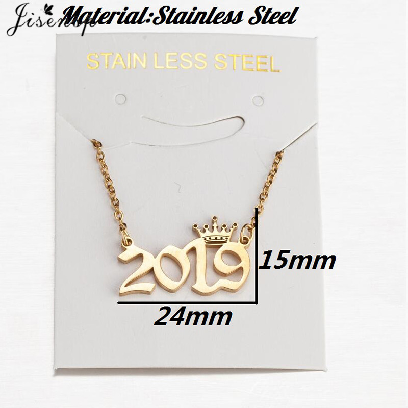 มงกุฎสแตนเลสปีจํานวนสร้อยคอสํา - Women'S Fashion Year 2000 บทวิจารณ์และราคา