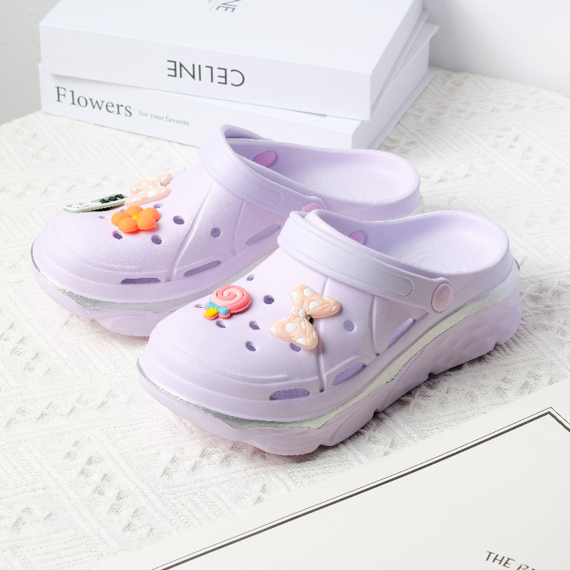 รองเท้าแตะผู้หญิงแบบสวม ระบายอ - Women'S Fashion Korea บทวิจารณ์และราคา