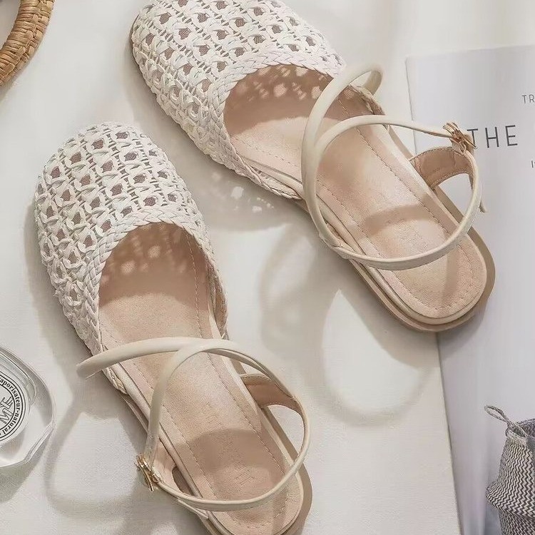 รองเท้าแตะแบบปิดสไตล์ฝรั่งเศสส - Women'S Fashion Sandals บทวิจารณ์และราคา