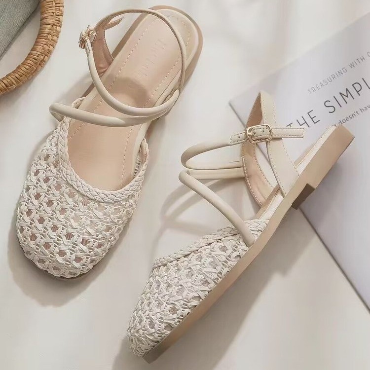 รองเท้าแตะแบบปิดสไตล์ฝรั่งเศสส - Women'S Fashion Sandals บทวิจารณ์และราคา