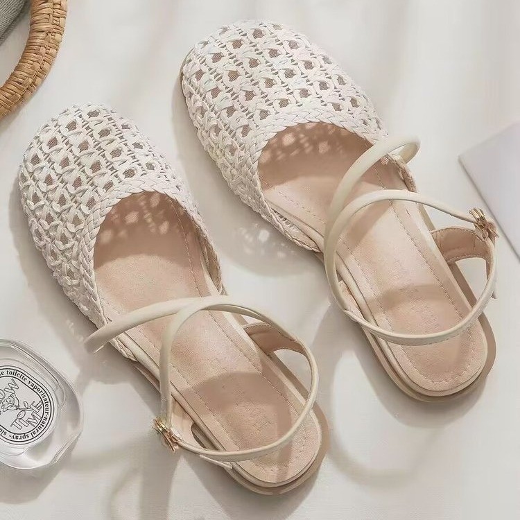 รองเท้าแตะแบบปิดสไตล์ฝรั่งเศสส - Women'S Fashion Sandals บทวิจารณ์และราคา