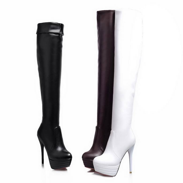SIMLOVEYO เข่ารองเท้าบูทแพลตฟอ - Women'S Fashion Riding Boots บทวิจารณ์และราคา