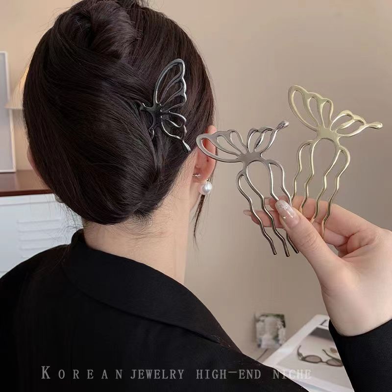 กิ๊บติดผมรูปผีเสื้อเกาหลี รูปต - Women'S Fashion Korea บทวิจารณ์และราคา