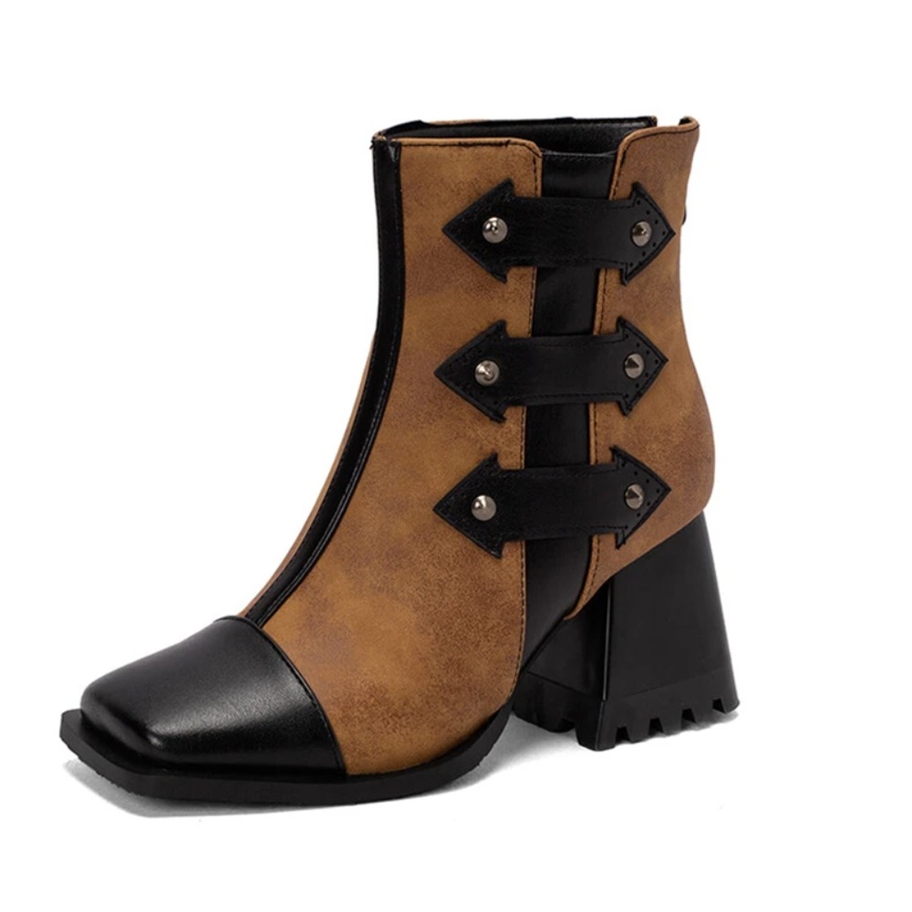 รองเท้าบูทข้อเท้าผู้หญิง แฟชั่ - Women'S Fashion Riding Boots บทวิจารณ์และราคา