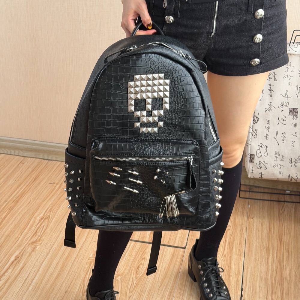 กระเป๋าเป้สะพายหลังลายหนังจระเ - Women And Men Fashion บทวิจารณ์และราคา