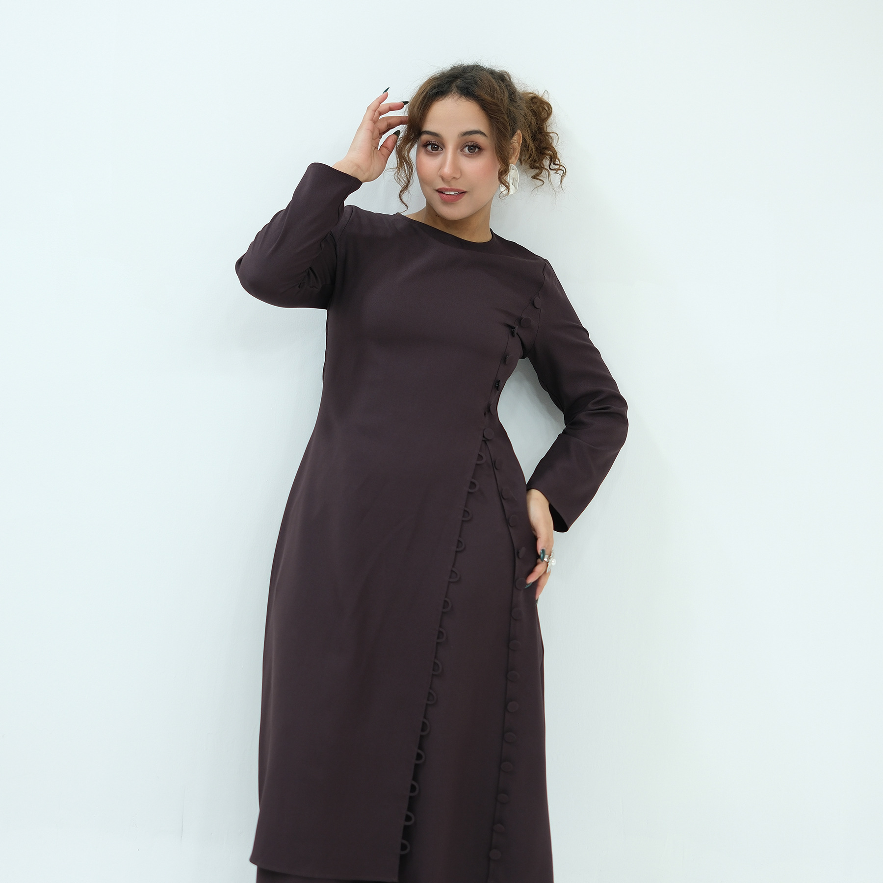 ชุดมุสลิมสองชิ้นสำหรับผู้หญิง  - Turkey Women Fashion บทวิจารณ์และราคา
