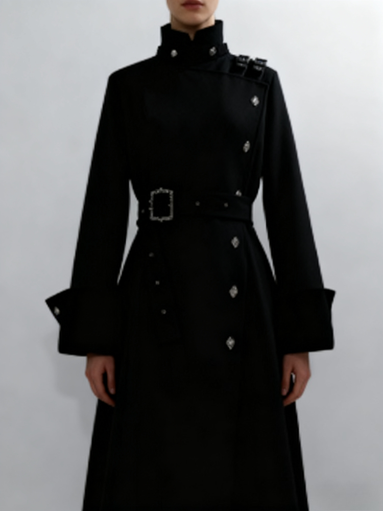 เสื้อโค้ทขนสัตว์ยาวสไตล์โกธิคส - Women Fashion Jackets บทวิจารณ์และราคา