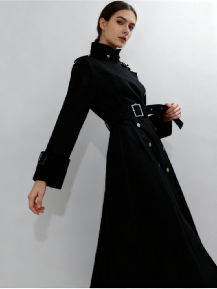 เสื้อโค้ทขนสัตว์ยาวสไตล์โกธิคส - Women Fashion Jackets บทวิจารณ์และราคา