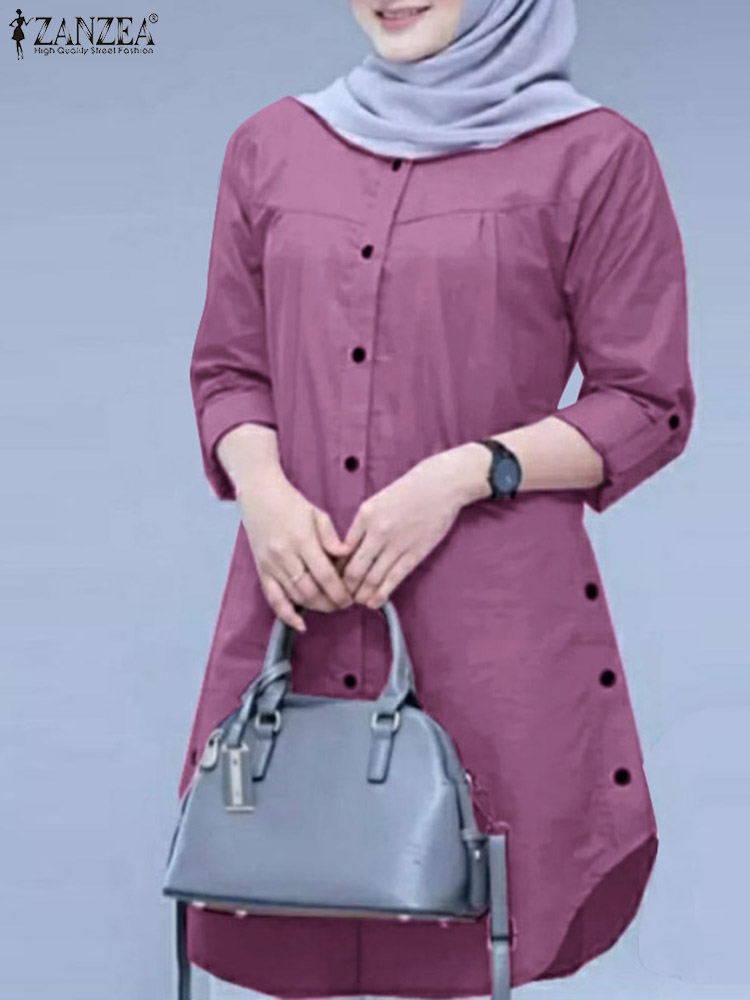 เสื้อเชิ้ตแฟชั่นสปริง ZANZEA ป - Turkey Women Fashion บทวิจารณ์และราคา