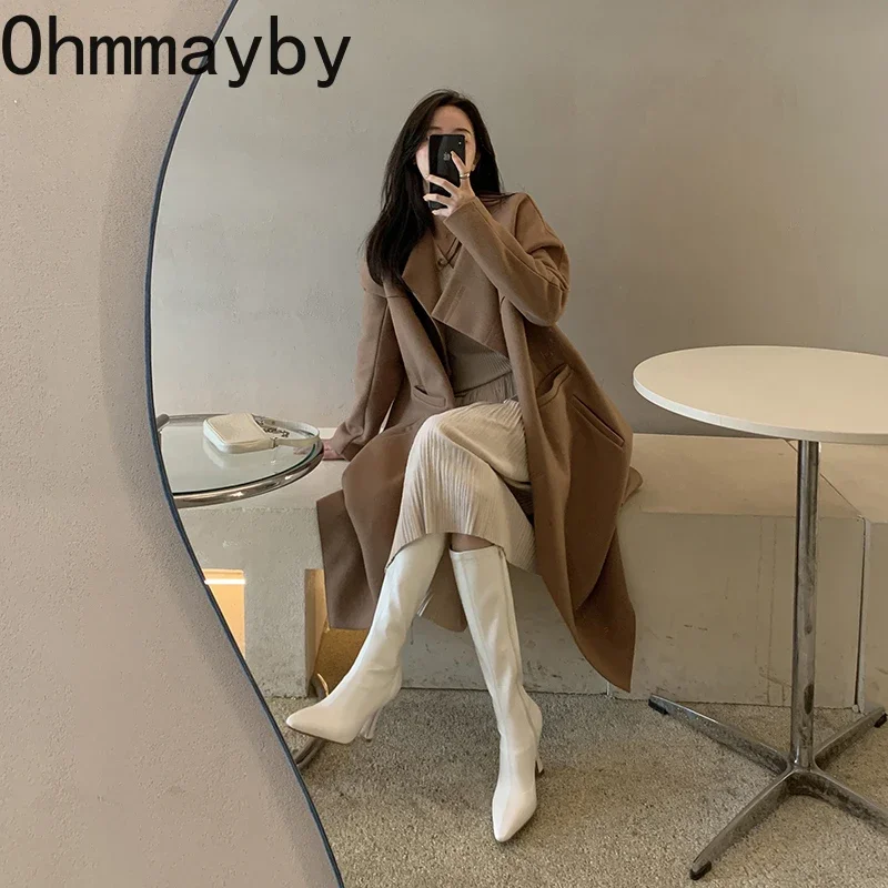 ผู้หญิงฤดูหนาวยาวรองเท้าแฟชั่น - Women'S Fashion Korea บทวิจารณ์และราคา