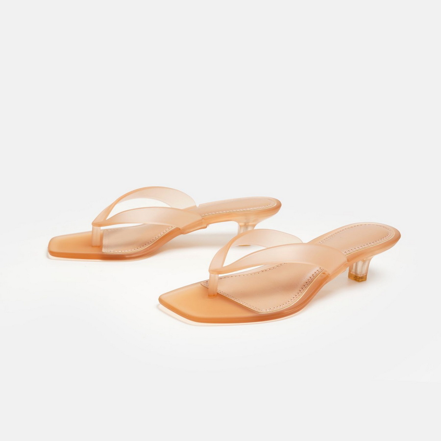 รองเท้าแตะแบบสวมสีเขียวมะกอก P - Women'S Fashion Korea บทวิจารณ์และราคา