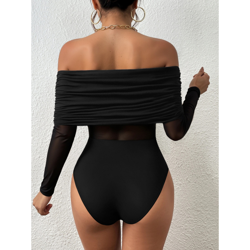เสื้อยืดแขนยาวแบบเปิดไหล่สำหรั - Off Shoulder Top บทวิจารณ์และราคา