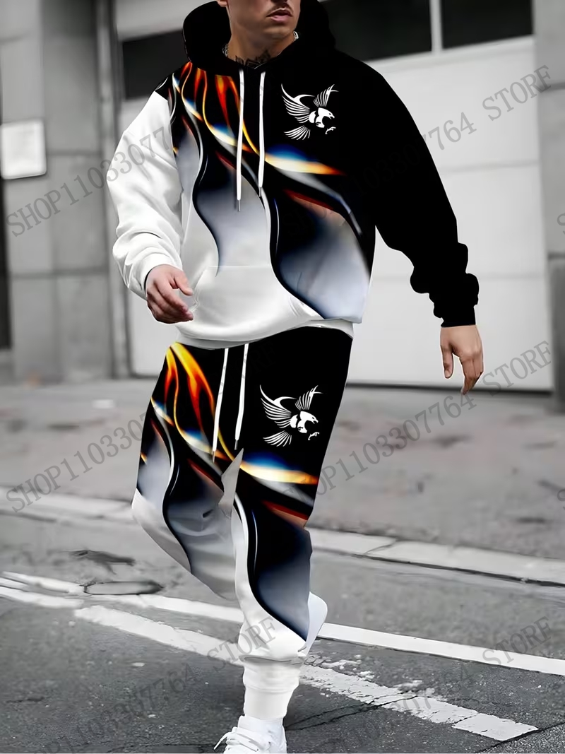 ชุดฮู้ดดี้และกางเกงสำหรับฤดูใบ - Women And Men Fashion บทวิจารณ์และราคา