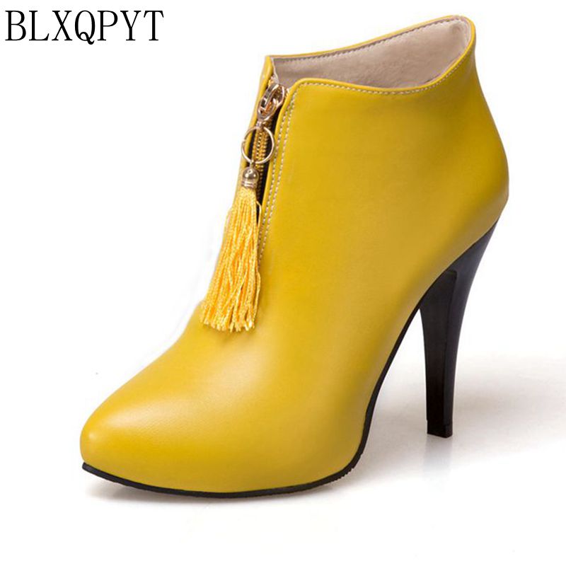 รองเท้าบูทข้อเท้าผู้หญิง ไซส์ใ - Women'S Fashion Riding Boots บทวิจารณ์และราคา