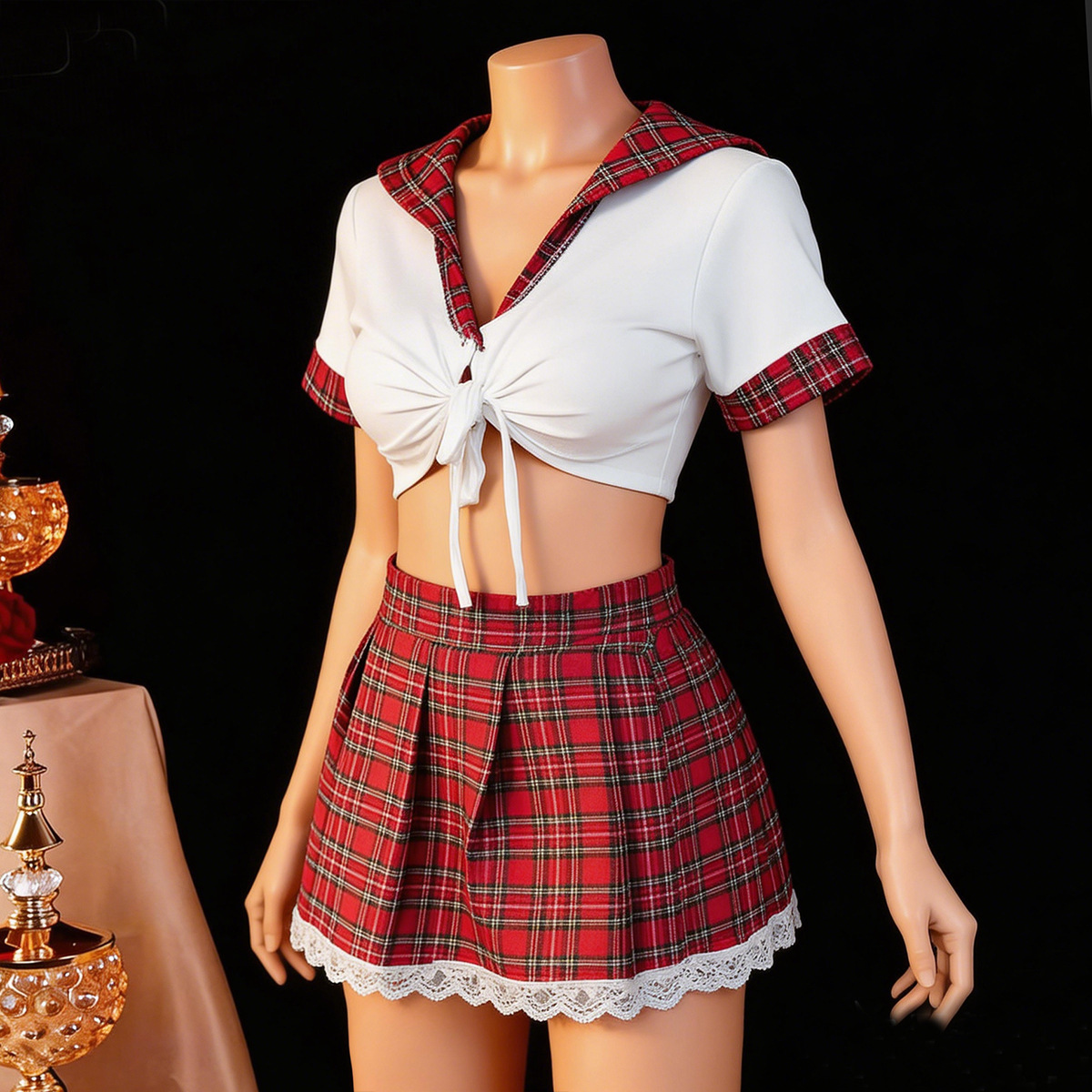 ชุดชั้นในเซ็กซี่สีแดง ชุดนอนวา - Women'S Fashion Line บทวิจารณ์และราคา