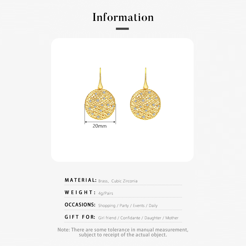 IVOG ขนาดเล็กวงกลม Hollowed Ou - Women'S Fashion Website บทวิจารณ์และราคา