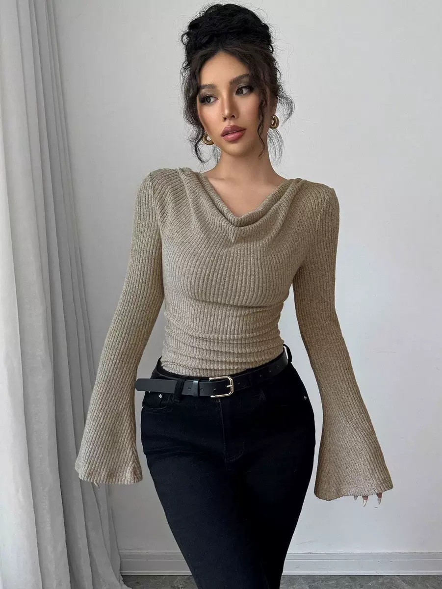 เสื้อผู้หญิงแบบเปิดไหล่ คอวัว  - Off Shoulder Top บทวิจารณ์และราคา