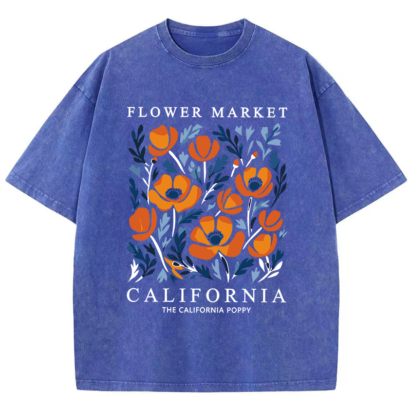 ตลาดดอกไม้แคลิฟอร์เนียพิมพ์ล้า - Women'S Fashion Market Size บทวิจารณ์และราคา
