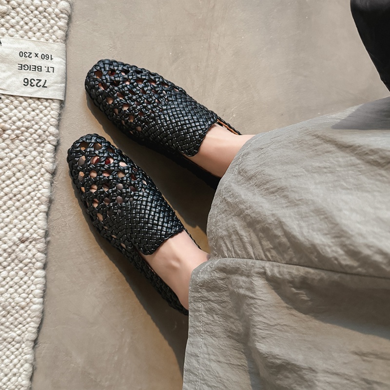 รองเท้าสานหนังแท้แฟชั่นสุดฮิตป - Women'S Fashion Sandals บทวิจารณ์และราคา