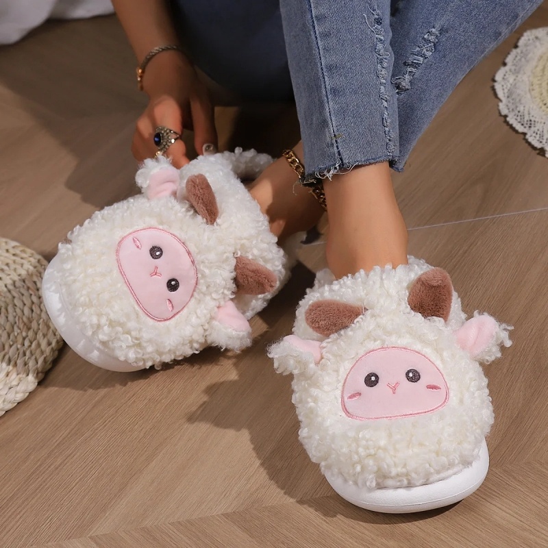 รองเท้าแตะรูปแกะน้อยน่ารักสำหร - Women'S Fashion Sandals บทวิจารณ์และราคา