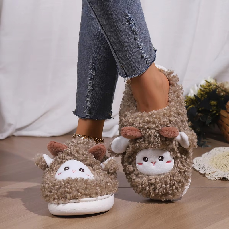รองเท้าแตะรูปแกะน้อยน่ารักสำหร - Women'S Fashion Sandals บทวิจารณ์และราคา