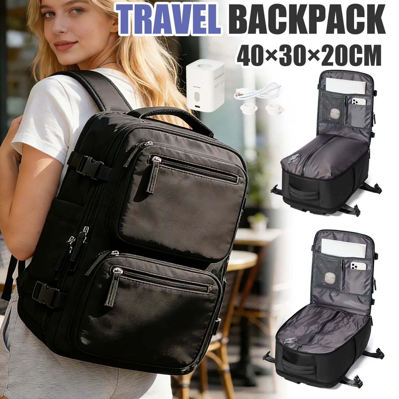 กระเป๋าเป้สะพายหลังสำหรับผู้หญ - Women And Men Fashion บทวิจารณ์และราคา