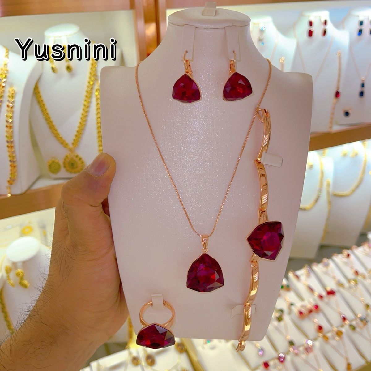 ชุดเครื่องประดับทองคำชุบ 24K ส - Women Fashion Uk บทวิจารณ์และราคา