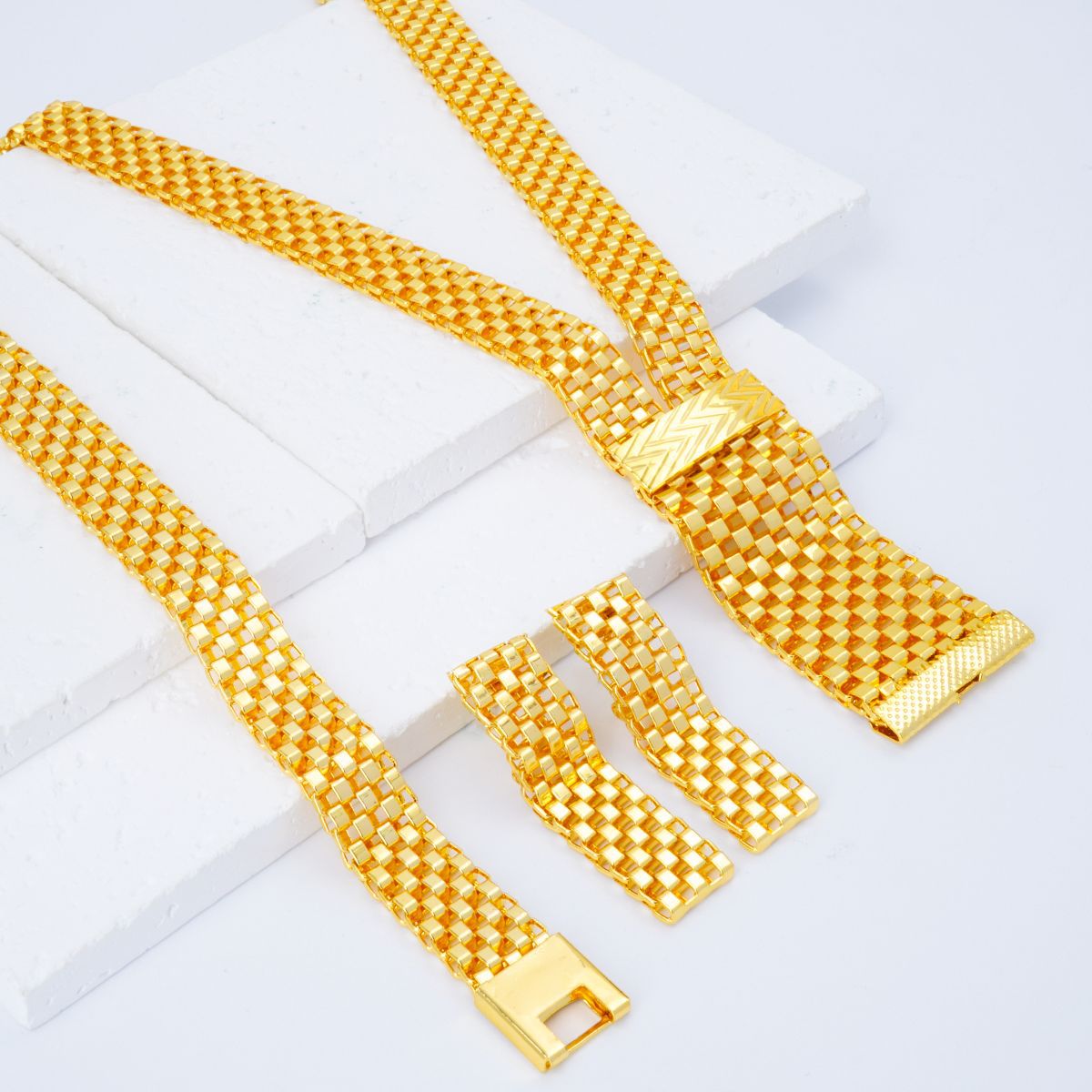 ชุดเครื่องประดับทองชุบ 24K แบบ - Women Fashion Uk บทวิจารณ์และราคา
